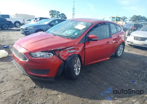 2018 Ford Focus Se из США, поврежденный, VIN 1FADP3K26JL261460